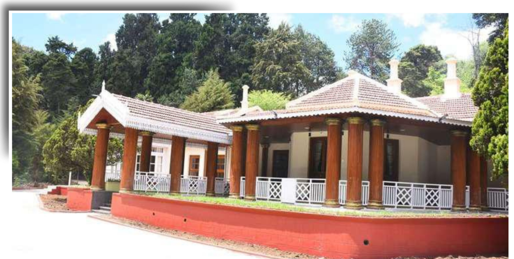 “Premium Karnataka Tourism resort surrounded by greenery and peace.”